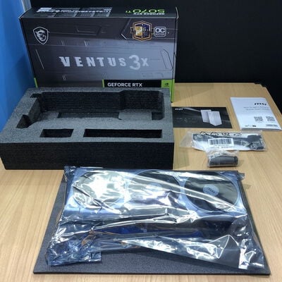 【甲府飯田店】中古  MSI GeForce RTX 5070 Ti 16G VENTUS 3X OC (RTX5070Ti 16G) 176551 