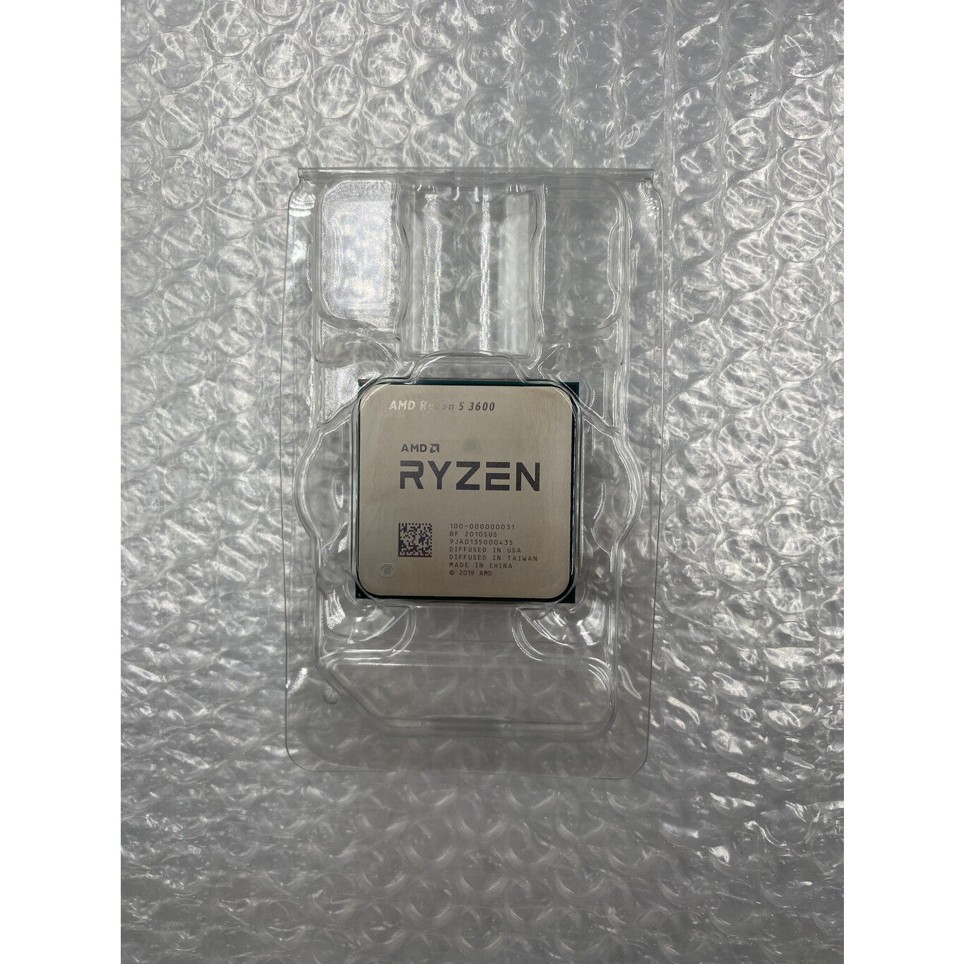 中古 AMD Ryzen 5 3600 (AM4/3.6/35M/C6/T12/65W) 140027 （393096