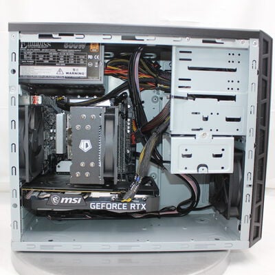 【通販センター】中古  インバースネット FRONTIER(Intel Core i5 12400F/16GB DDR4 (PC4)/SSD1TB/なし/NVIDIA GeForce RTX 3060 Ti 8GB/W11H64 MAR) 196633 