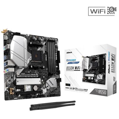 ASRock  B550M WiFi (B550 AM4 MicroATX) ドスパラ限定モデル 