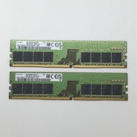 中古  SAMSUNG M378A2G43AB3-CWE(DDR4 PC4-25600 8GB 2枚組) 4990001385 