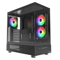 MONTECH  XR (B-DP) (ATX ガラス ブラック) ドスパラ限定モデル 