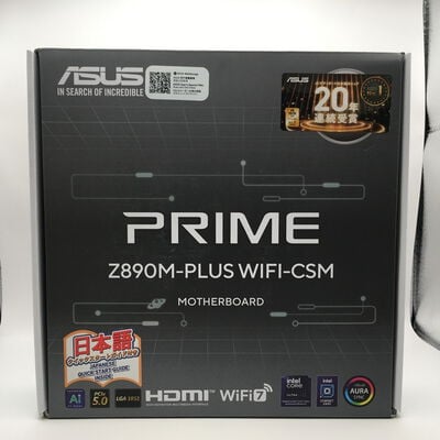 【佐賀南部バイパス店】中古  ASUS PRIME Z890M-PLUS WIFI-CSM (Z890 1851 mATX DDR5) 172183 