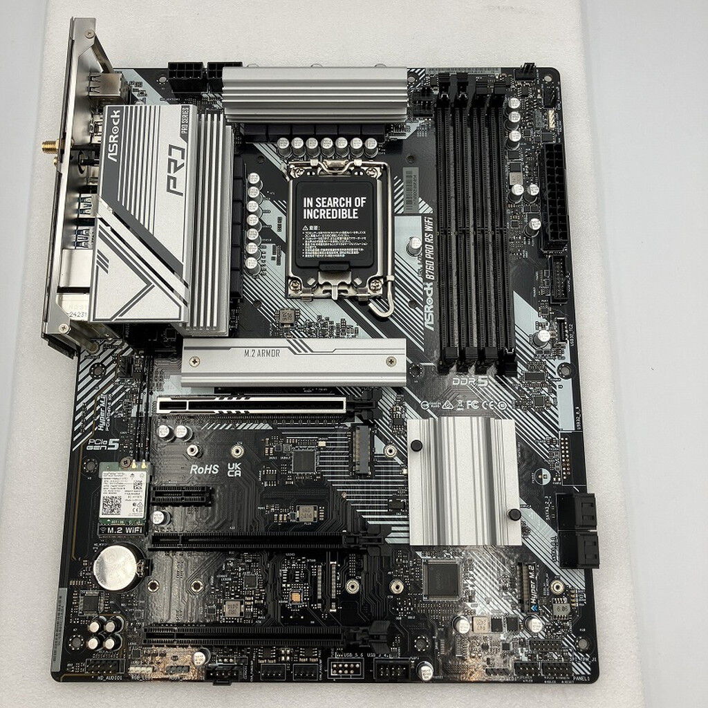 中古 ASRock B760 Pro RS WiFi(B760 1700 ATX DDR5) 3290007294