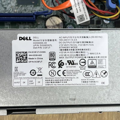 【津ラッツ店】中古  DELL OptiPlex 3070(i5 9500/16GB/SSD128GB/W11P) 4660002252 