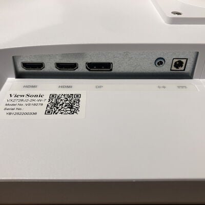 【富山本郷店】中古  Viewsonic VX2728J2-2K-W-7 (27"W 2H1DP 240Hz WQHD) 4760000872 