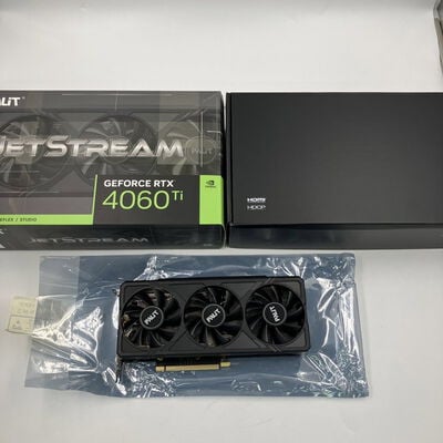【なんば店】中古  Palit NE6406TU19T1-1061J JetStreamOC16G (RTX4060Ti 16GB) 159506 