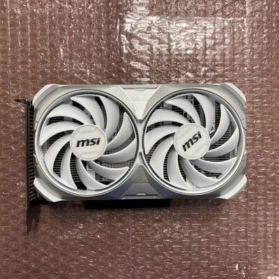 【宮崎恒久店】中古  MSI GeForce RTX 4060 VENTUS 2X WHITE 8G OC 5160000677 