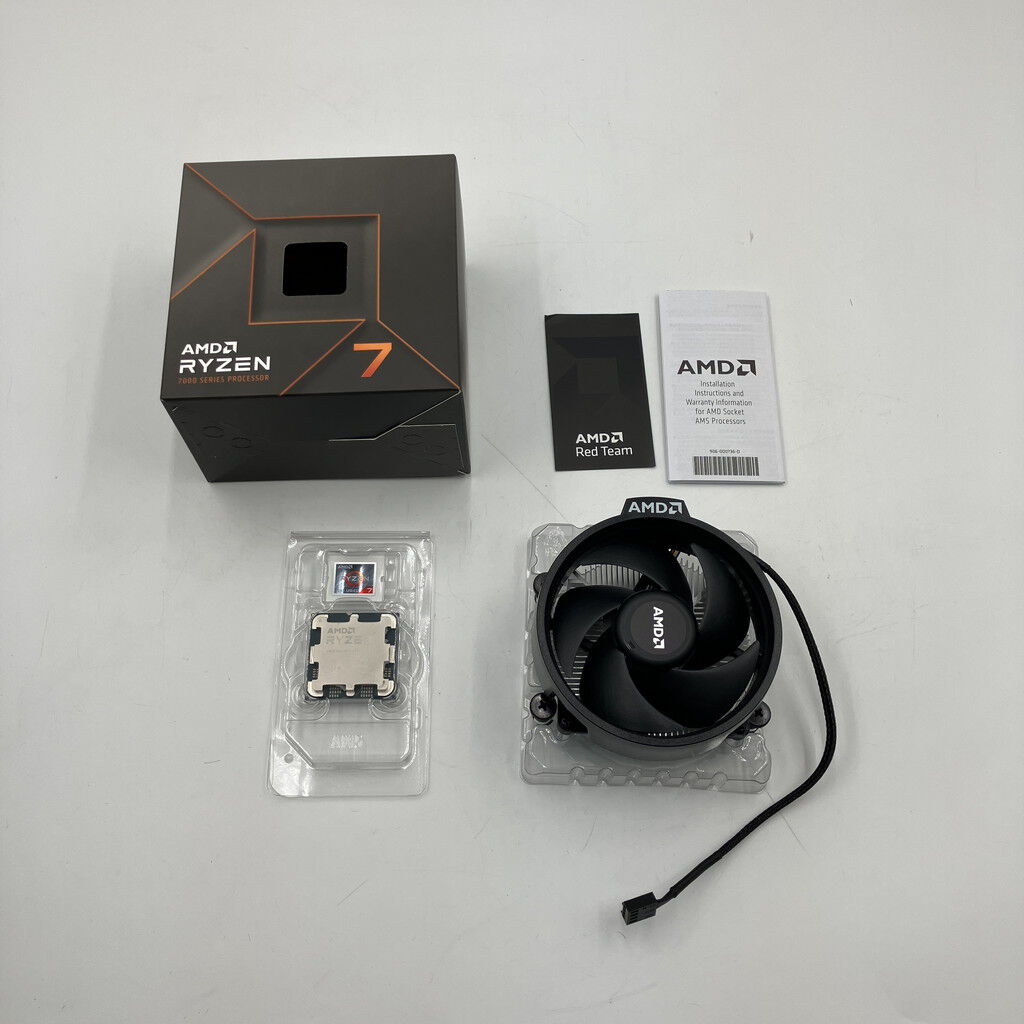中古 AMD Ryzen 7 7700 BOX (AM5/3.8GHz/40M/C8/T16/65W) 3280023837