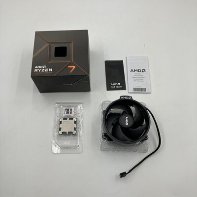 【なんば店】中古  AMD Ryzen 7 7700 BOX (AM5/3.8GHz/40M/C8/T16/65W) 3280023837 