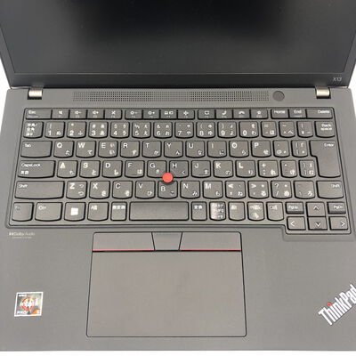 【福井日之出店】中古  Lenovo ThinkPad X13 Gen 2 (AMD Ryzen 5 Pro 5650U 2.3GHz/8GB/SSD256GB/-/オンボード/13.3/1920x1200/Wi-Fi/WEBCAM/W11H64) 182749【2/19値下げ!】 