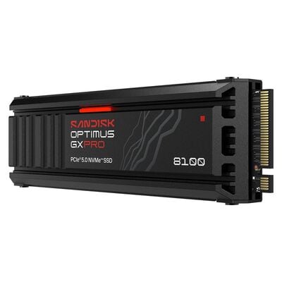 SanDisk  Optimus GX PRO 8100 SDSP82400TAH-000E0 (M.2 2280 Gen5 4TB ヒートシンク搭載) 