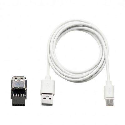 AINEX  USB-TT13-WH (USB電動ターンテーブル ホワイト) 