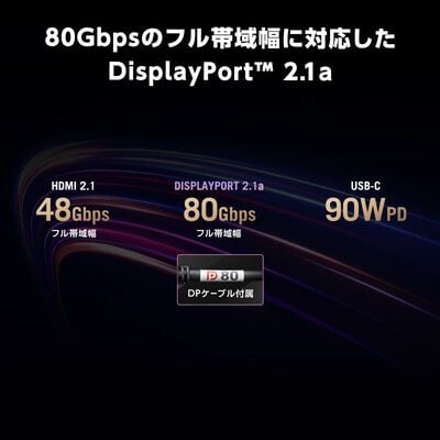 ASUS  ROG Swift OLED PG32UCWM (31.5インチワイド 4K240Hz/FHD480Hz OLEDモニター) 