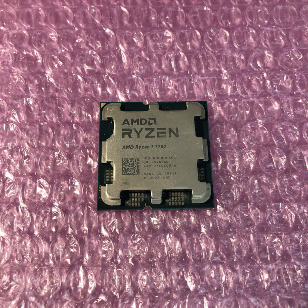 中古 AMD Ryzen 7 7700 (AM5/3.8GHz/40M/C8/T16/65W) 1460024624