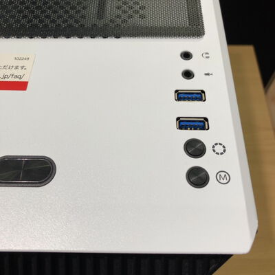【甲府飯田店】中古  FRONTIER FRGH670/WS1A(i7 12700F/32GB/SSD1TB/RTX3080/W11H) 4720003350 