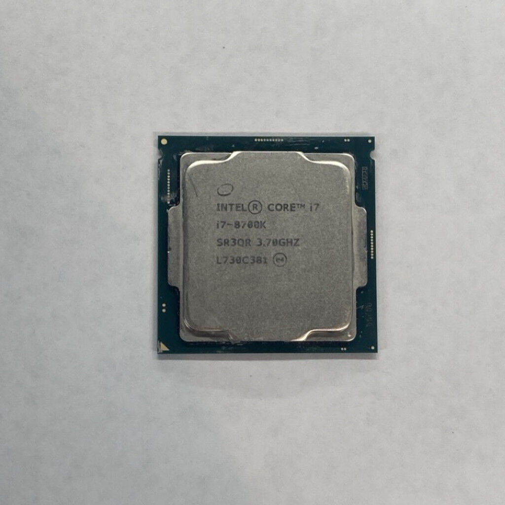 中古 INTEL Core i7 8700K (1151/3.70GHz/12M/C6/T12) 136197 （334743