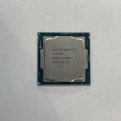 【千葉店】中古  INTEL Core i7 8700K (1151/3.70GHz/12M/C6/T12) 136197 