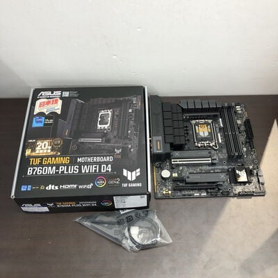 【福山ココローズ店】中古  ASUS TUF GAMING B760M-PLUS WIFI D4(B760 1700 mATX DDR4) 5090000823 