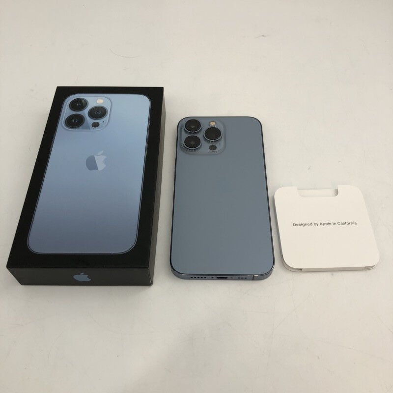 中古 【国内版SIMフリー】Apple iPhone13 Pro 6.1インチ 128GB シエラ