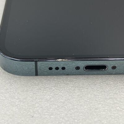 【新潟店】中古  【SIMロック解除済み】【docomo】Apple iPhone12 Pro 6.1インチ 256GB (パシフィックブルー) MGMD3J/A 155575 