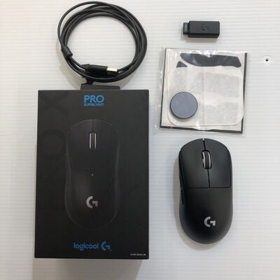 【徳島住吉店】中古  Logicool PRO X SUPERLIGHT Wireless Gaming Mouse G-PPD-003WL-BK 146967 