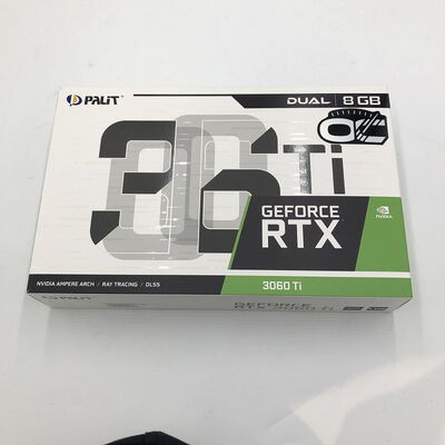【盛岡都南店】中古  Palit RTX3060Ti Dual OC NE6306TS19P2-190AD (RTX3060Ti 8GB) 144196 