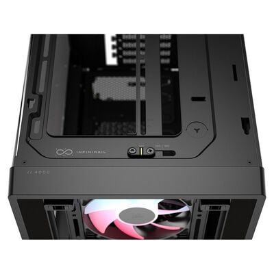 Corsair  FRAME 4000D LCD RS ARGB Premium Black CC-9011326-WW  (E-ATX ガラス ブラック) 