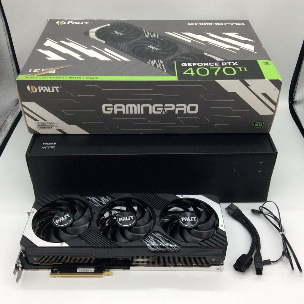 中古 Palit NED407T019K9-1043A (RTX4070Ti 12GB) 154191