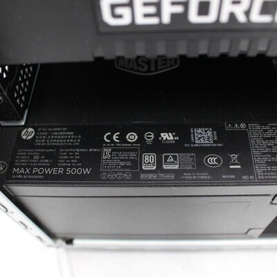 【通販センター】中古  HP OMEN 25L(Intel Core i7 10700F/16GB DDR4 (PC4)/SSD500GB/なし/NVIDIA GeForce RTX 2060 6GB/W11H64 MAR) 197274 