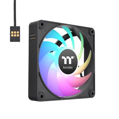 Thermaltake  CT120 EX ARGB Sync PC Cooling Fan 3 Fan Pack CL-F181-PL12SW-A (3個パック ブラック) 