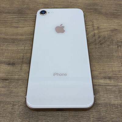 【宇都宮鶴田店】中古  【au】 iPhone8 4.7インチ 64GB (ゴールド)  MQ7A2J/A 135668 