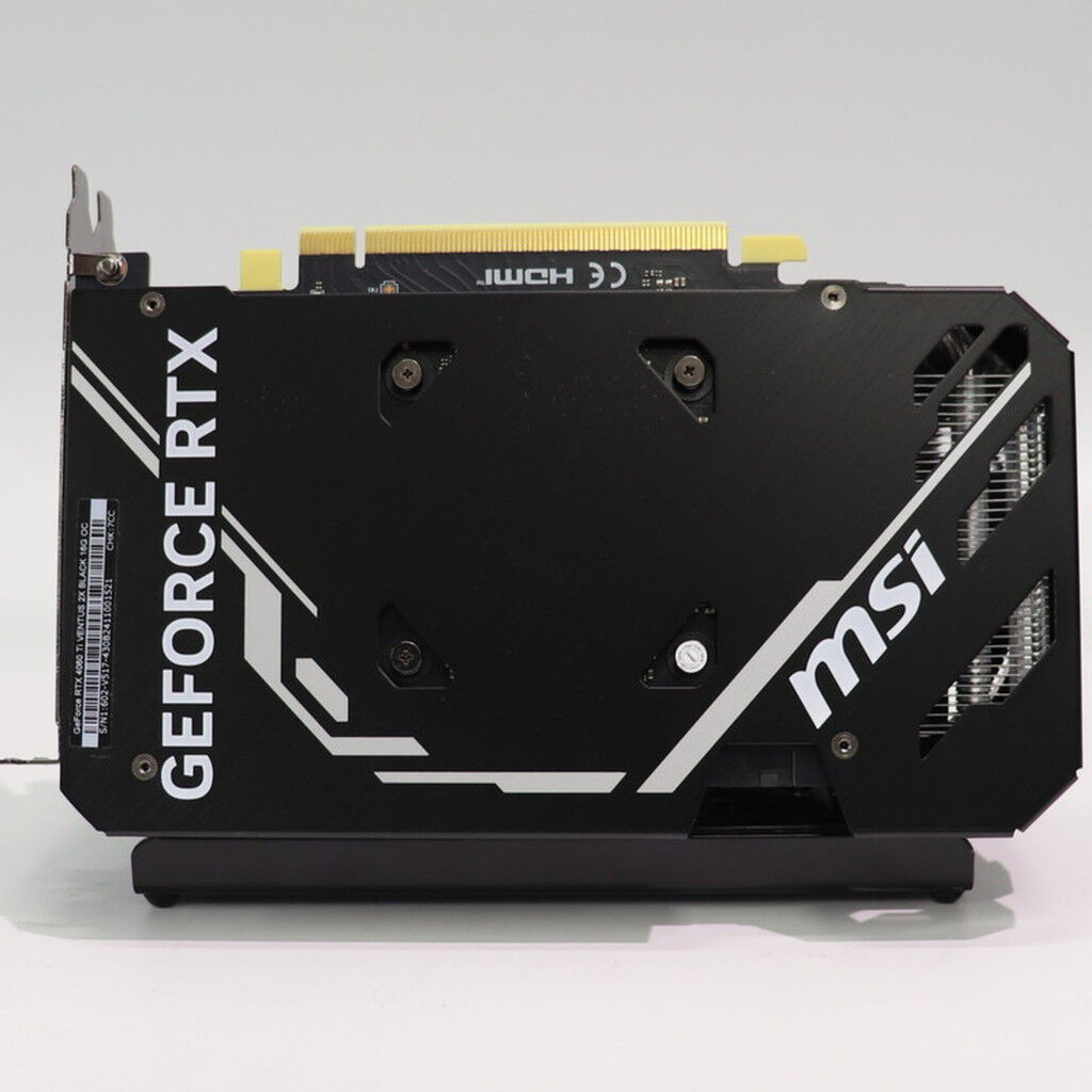 中古 MSI GeForce RTX 4060 Ti VENTUS 2X BLACK 16G OC (RTX4060Ti
