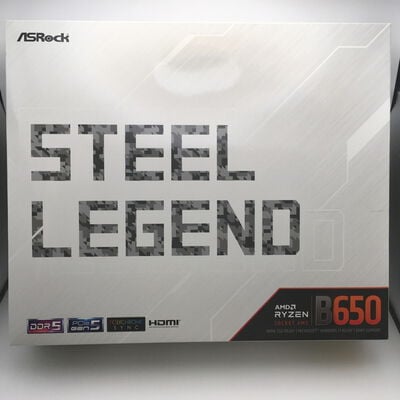 【佐賀南部バイパス店】中古  ASRock B650 Steel Legend WiFi (B650 AM5 ATX) 5250001505 