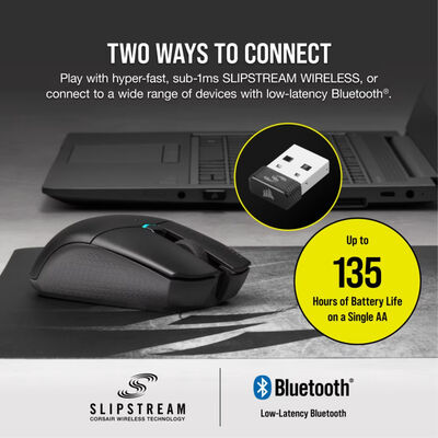 Corsair  KATAR PRO Wireless CH-931C011-AP (ワイヤレス ゲーミングマウス ブラック) 