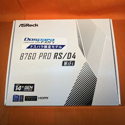 【なんば店】中古  ASRock B760 Pro RS/D4 WiFi (B760 1700 ATX DDR4) 3280021551 
