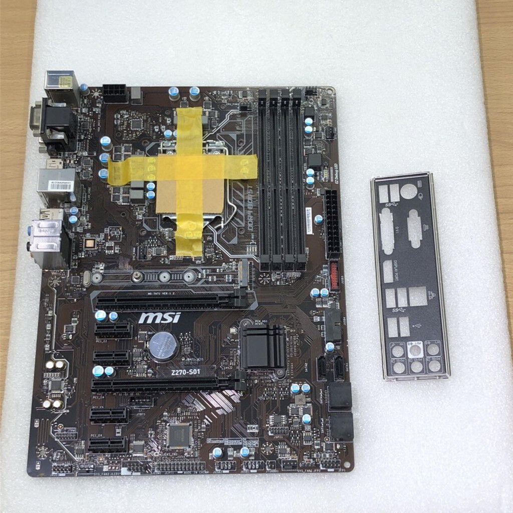 MSI Z270-S01A マザーボード ジャンク品 中古品 2026年最新】Yahoo!オークション -z270-s01の中古品・新品・未使用品一覧