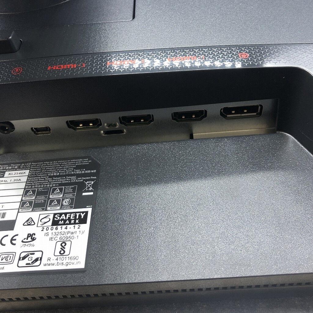 中古 BenQ Zowie XL2546K （フルHD TN 1920x1080 240Hz） 5280001626