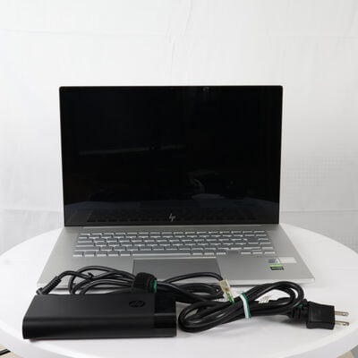 【通販センター】中古  HP ENVY Laptop - 15-ep0002tx 16G64PA(Intel Core i7 10750H/32GB DDR4 (PC4)/SSD2TB/なし/NVIDIA GeForce RTX 2060 with Max-Q Design 6GB/15.6/3840x2160/Wi-Fi/W11H64 MAR) 192317 