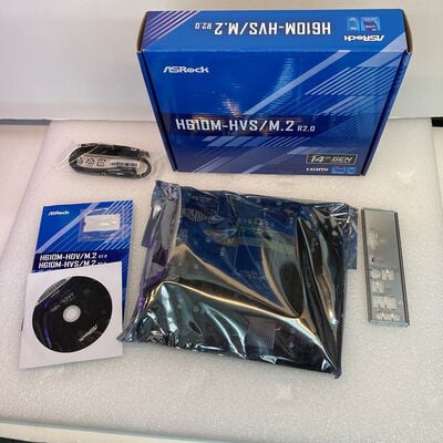 【京都店】中古  ASRock H610M-HDV/M.2 (H610 1700 mATX DDR4) 150377 