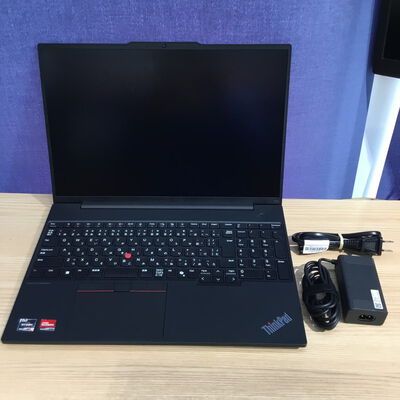 【松山環状枝松店】中古  Lenovo ThinkPad E16 Gen 2 AMD (AMD Ryzen5 7535U 2.9GHz/16GB/SSD256GB/-/オンボード/16/1920x1200/Wi-Fi/WEBCAM/W11P64) 176149 