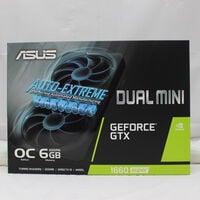 中古  ASUS DUAL-GTX1660S-O6G-MINI（GTX1660SUPER 6GB） 3480039540 