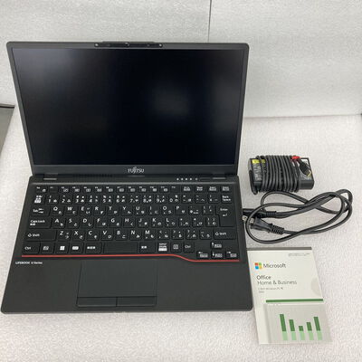 【京都店】中古  FUJITSU LIFEBOOK U6312/K (INTEL Core i5 1245U /16GB/SSD256GB/-/オンボード/13.3/1920x1080/Wi-Fi/WEBCAM/W11H64/MicrosoftOffice H&B 2024付) 181332 