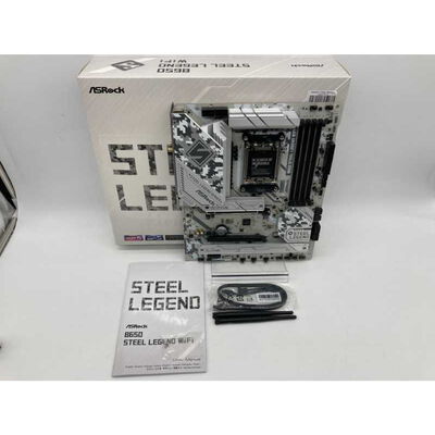 【郡山安積店】中古  ASRock B650 Steel Legend WiFi (B650 AM5 ATX) 4640002375 