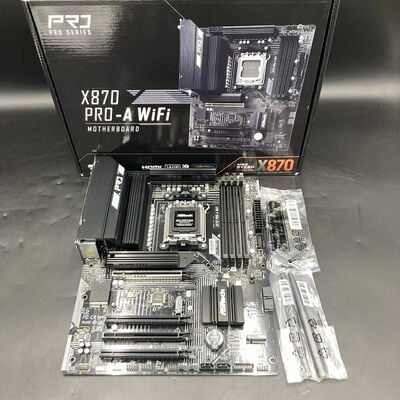 【熊本浜線店】中古  ASRock X870 Pro-A WiFi (X870 AM5 ATX DDR5) 5370000808 