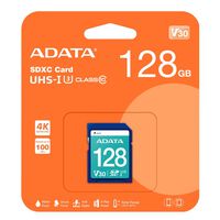 ADATA  Premier Pro SDXC UHS-I U3 クラス10 ASDX128GUI3V30S-R (128GB) 