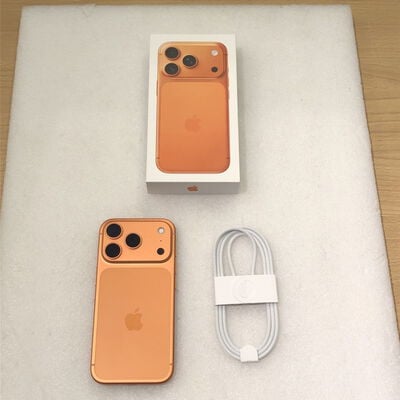 【甲府飯田店】中古  Apple iPhone17 Pro 512GB コズミックオレンジ 【au版SIMフリー】 MG8A4J/A 183006 