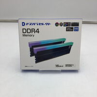 中古  ﾄﾞｽﾊﾟﾗｾﾚｸﾄ D4D3200-16G2A1-RGB-BK(DDR4-3200 16GBx2) 4950002227 