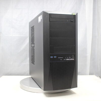 【通販センター】中古  THIRDWAVE GALLERIA KT(Intel Core i7 8700/16GB/SSD525GB/DVDマルチ/NVIDIA GeForce GTX 1070 Ti 8GB/W11H64 MAR) 180689 