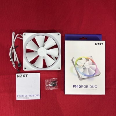 【静岡東瀬名店】中古  NZXT RF-D14SF-W1(F140 RGB DUO WH) 5140001399 